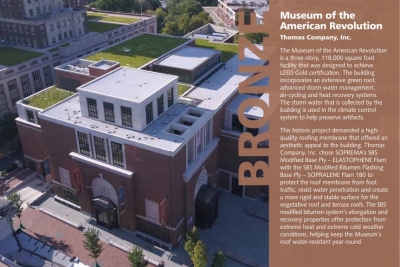 Museum for American Revolution – Thomas Company, Inc.